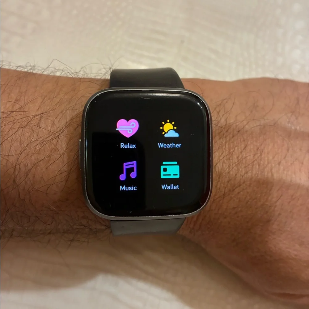Fitbit Smartwatch with Black Band